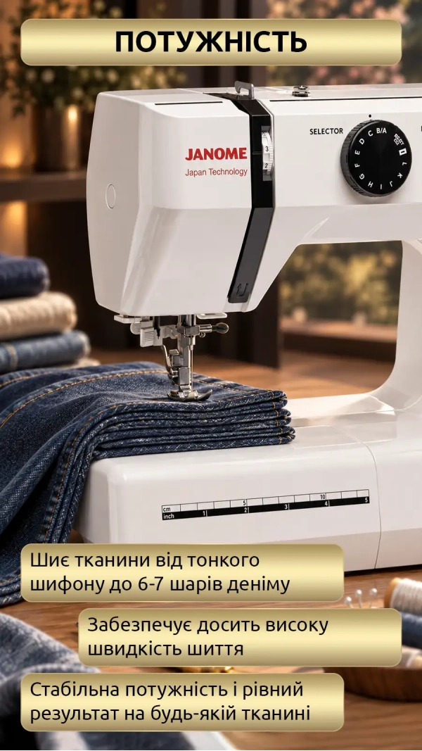 Швейная машина Janome Q33