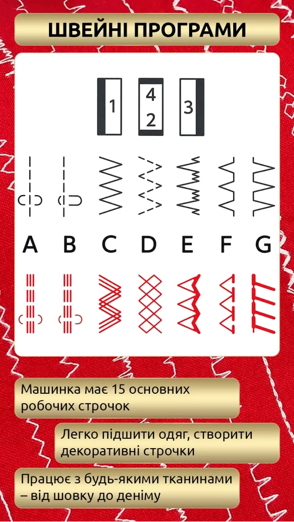 Швейная машина Janome X15