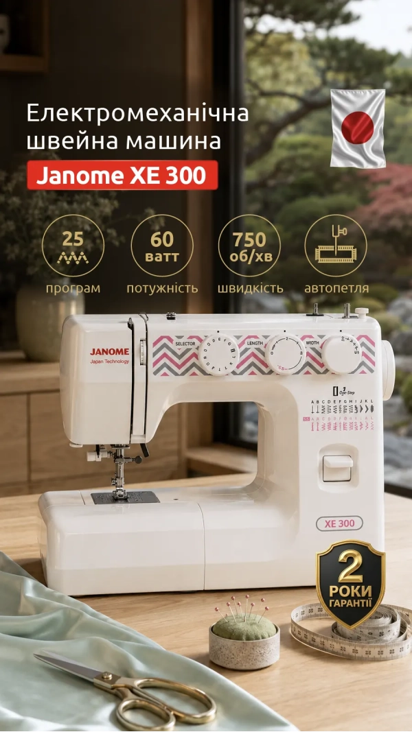 Швейная машина Janome XE 300