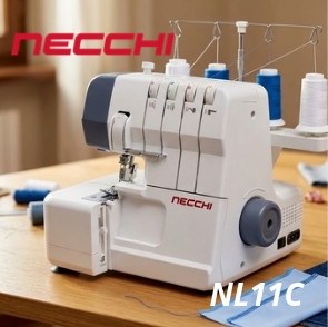 Какие настройки оверлока Necchi NL11C влияют на качество шва