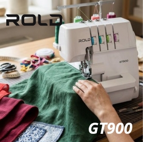 Как оверлок Rold GT900 работает с различными типами тканей и швов