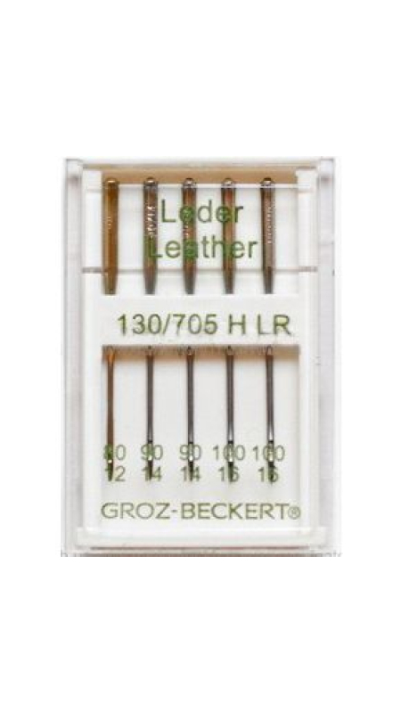 Иглы для кожи Groz-Beckert ассорти №80-100