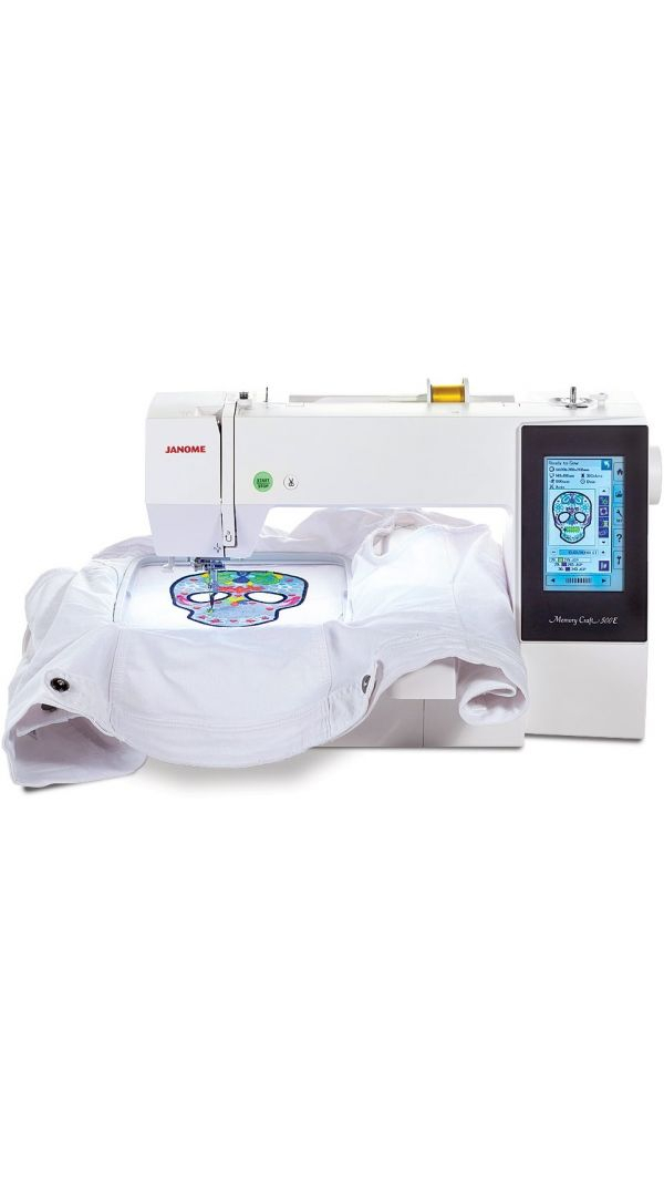 Вишивальна машина JANOME Memory Craft 500E