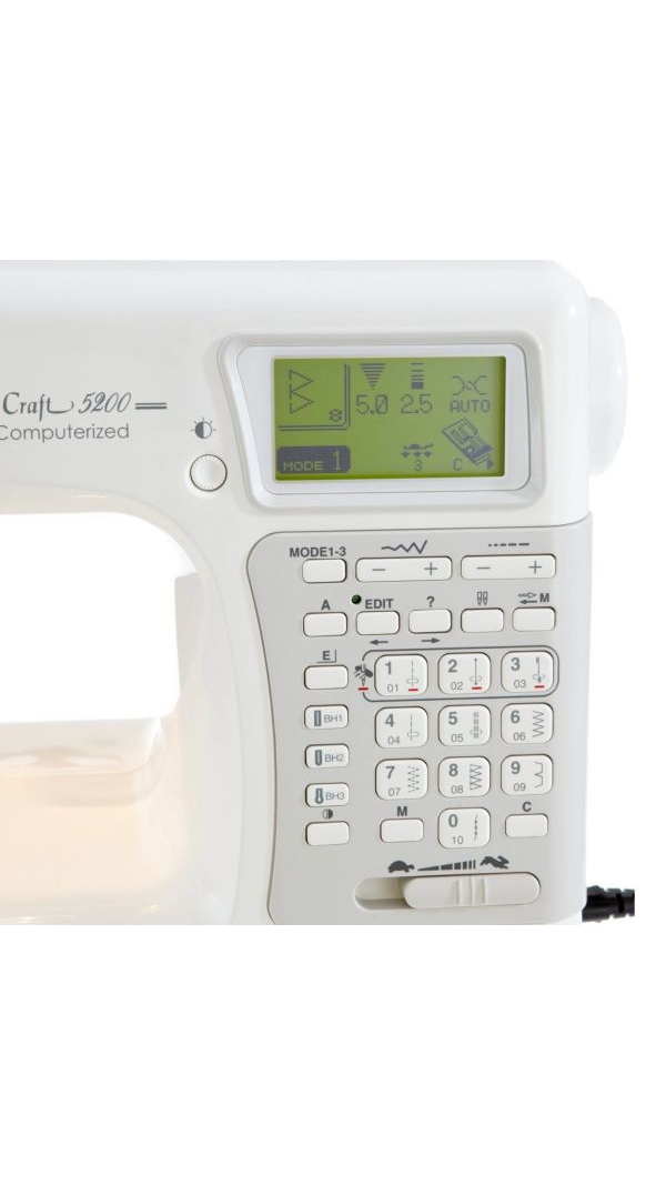 Швейна машина JANOME Memory Craft 5200
