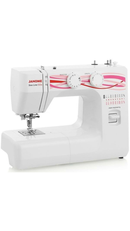 Швейная машина JANOME Sewline 500s