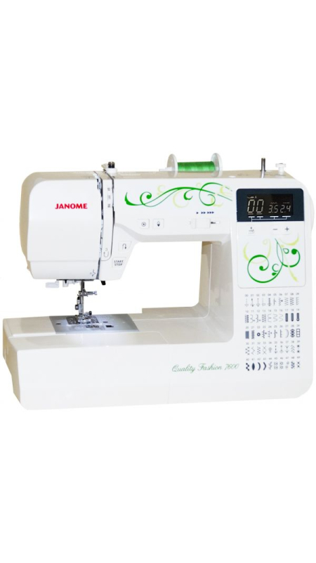 Швейна машина JANOME Quality Fashion 7600