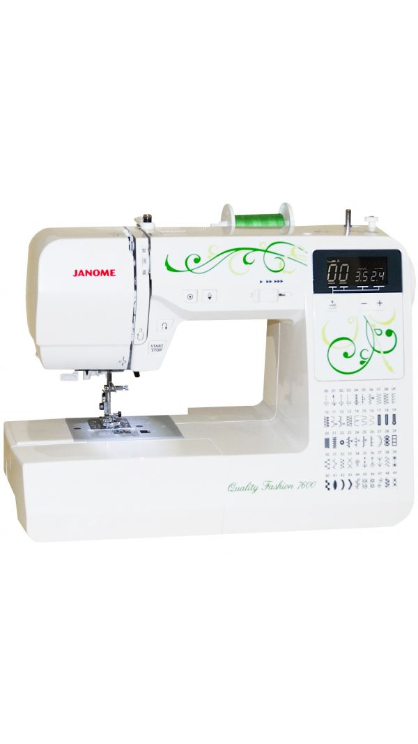 Швейная машина JANOME Quality Fashion 7600