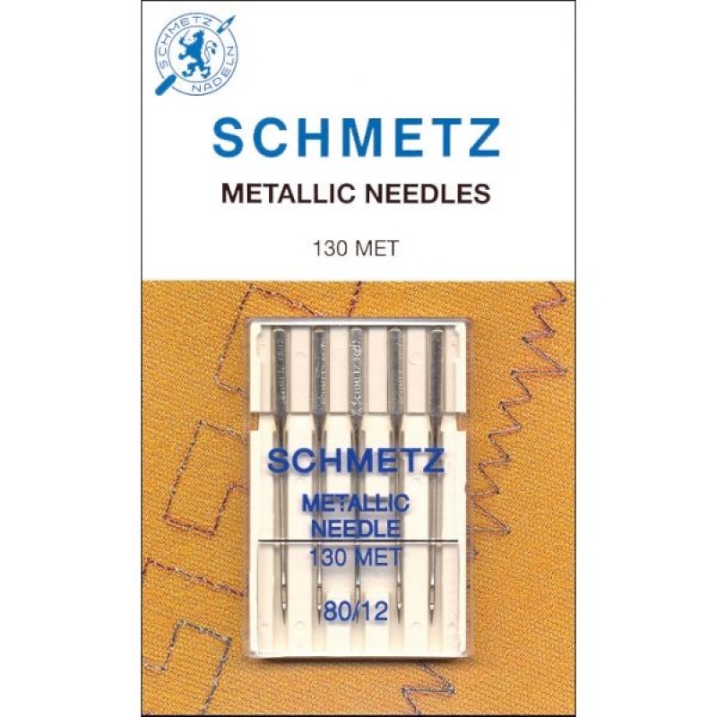Иглы металлик Schmetz Metallic №80