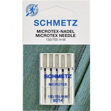 Голки для мікротекстиля Schmetz Microtex №90