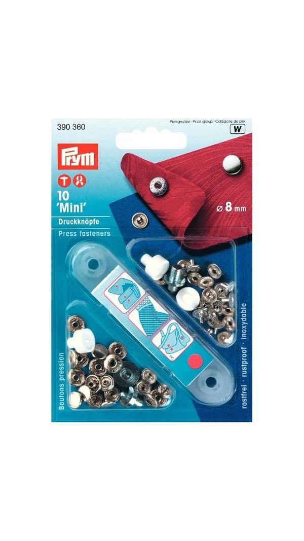 Кнопки Prym Mini 8 мм 390360