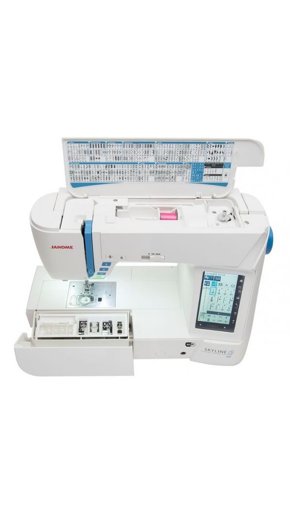 Швейно-вышивальная машина JANOME Skyline S9