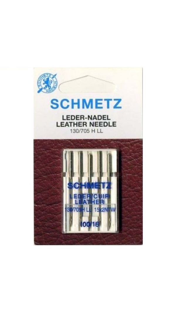 Иглы для кожи Schmetz Leather №100