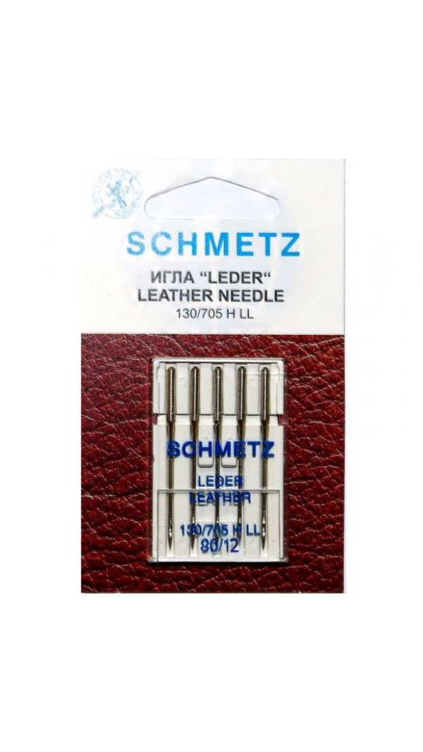 Иглы для кожи Schmetz Leather №80