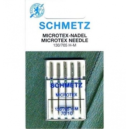 Голки для мікротекстиля Schmetz Microtex №70
