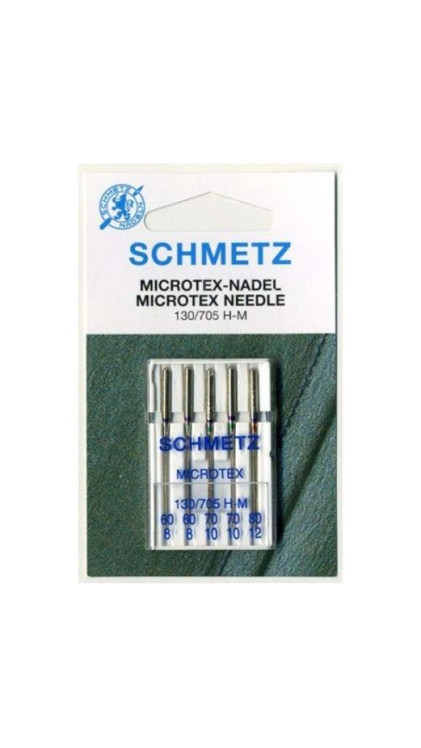 Иглы Schmetz микротекс №60-80