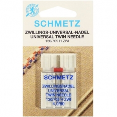 Подвійна голка Schmetz Twin Universal №80/4 фото