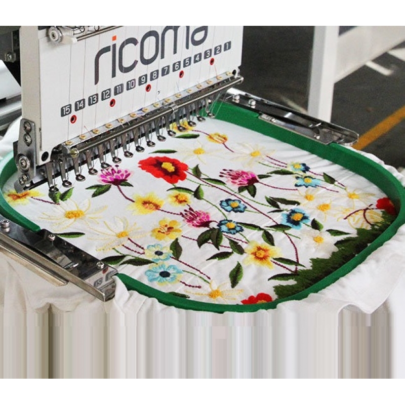 Промышленная вышивальная машина Ricoma RCM 1501PT - купить вышивальную машинку Ricoma 1501 PT в Киеве, Харькове, Львове, Днепре по низкой цене - «Шпулька - Магазин швейных машин»