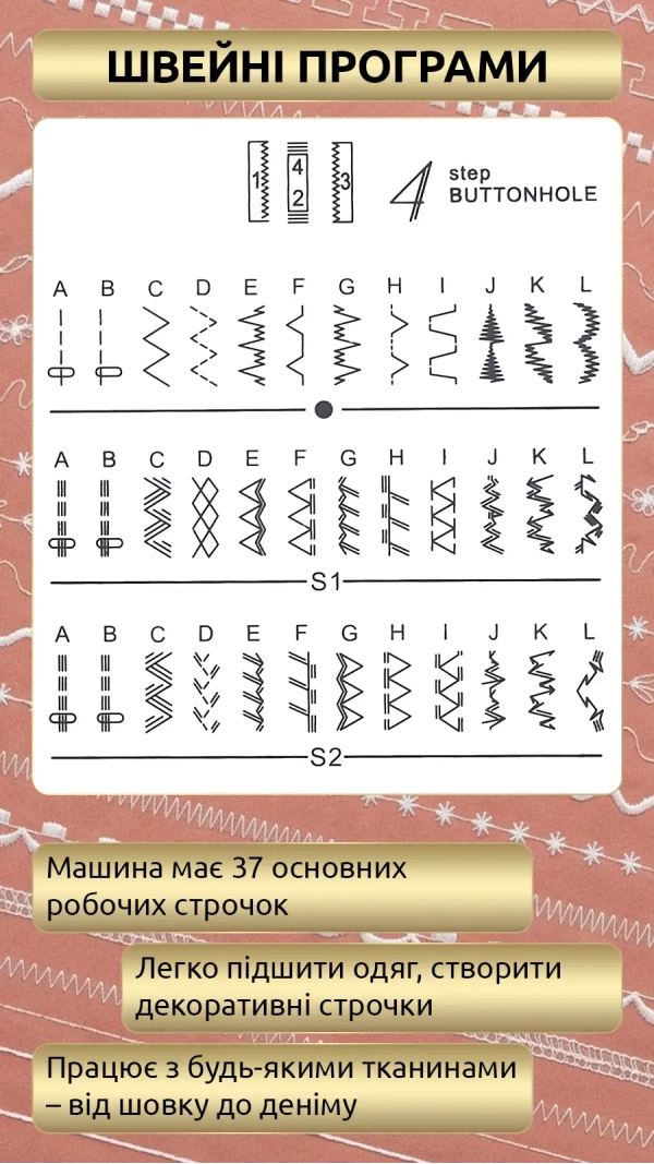 Швейна машина Rold G33