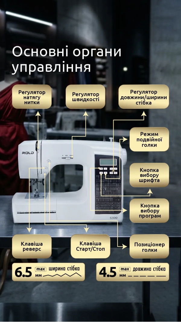 Швейная машина Rold S300