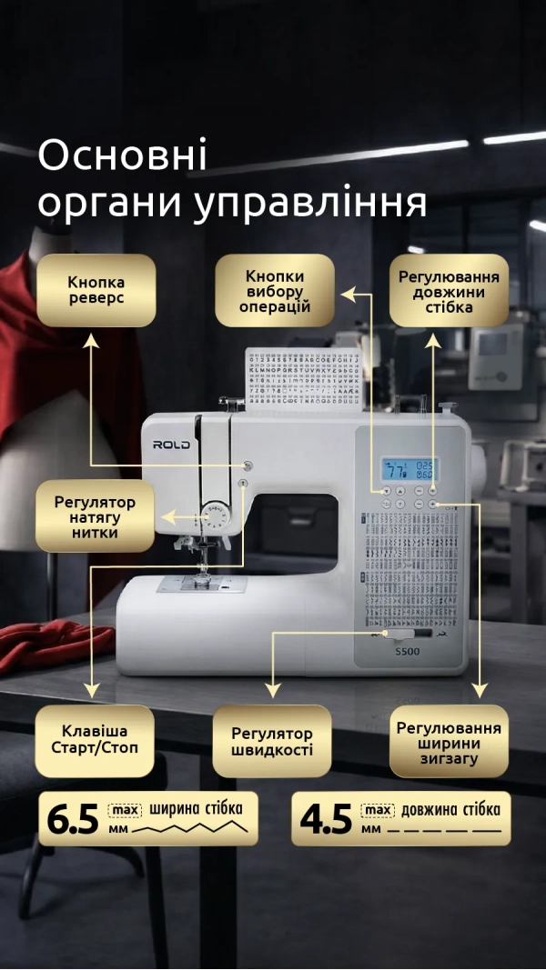 Швейная машина Rold S500