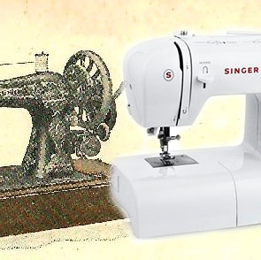 Історія виникнення швейних машинок Singer
