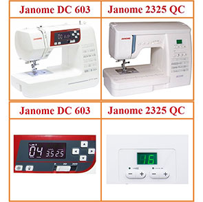 Обзор швейных машин Janome DC 603 и Janome QC 2325