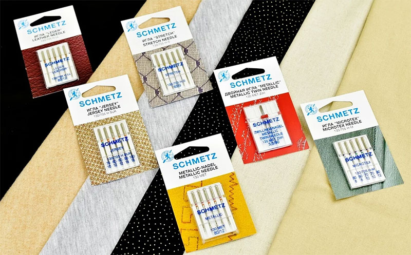 Разновидности игл и подбор игл для разных материалов