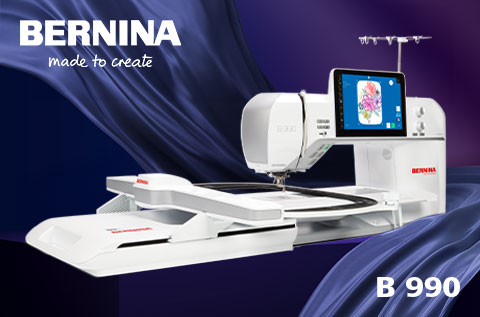 Швейно-вишивальна машина Bernina 990