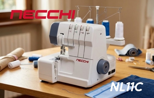 Настройки оверлока Necchi NL11C