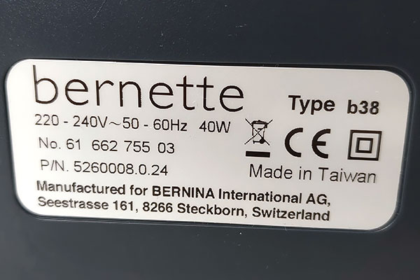Bernina Bernette B38