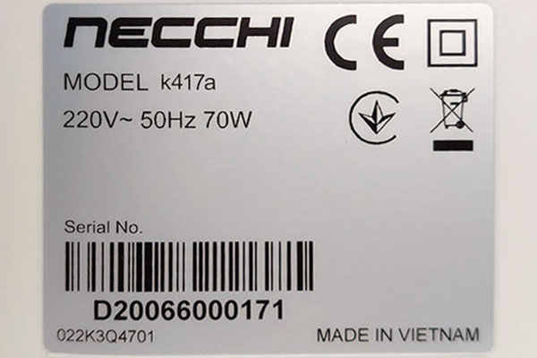 Necchi K417A